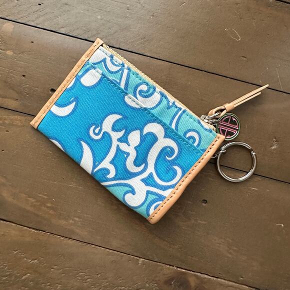 Lilly Pulitzer Key Chain Wallet - Picture 2 of 3